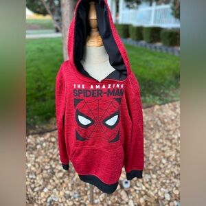 Red Spider-Man hoodie for boys Size8 #SpiderMan#Marvel #jumping bean